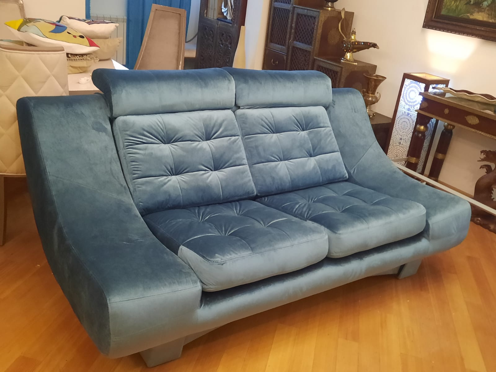 Обивка дивана на дому. Карабаново